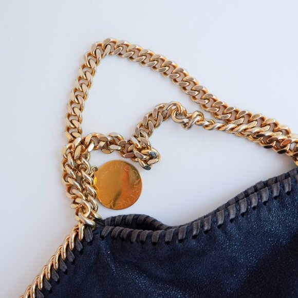 Authentic Preowned Stella McCartney Navy Fallabela Two Way Shoulder Bag - Picture 8 of 13